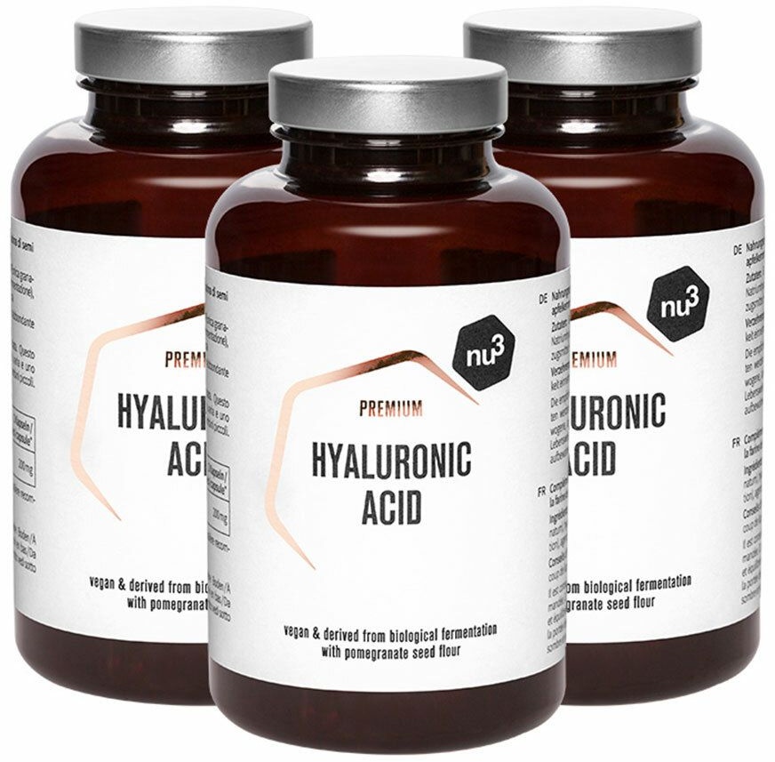 nu3 Acide hyaluronique 3x200 pc(s) capsule(s)