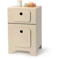 Musterkind Kinder-Kühlschrank MIX & Match, Grau,
