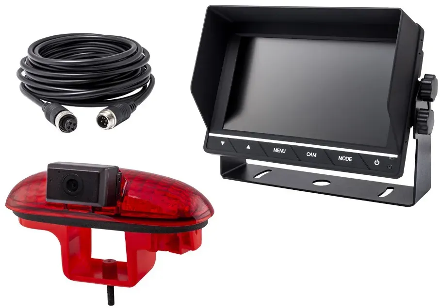 K AUTOMOTIVE Kamera+Mon. Komplett-set: Premium Dashcam für Auto & Fahrzeugüberwachung