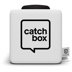Catchbox Plus Wurfmikrofon - Weiß - 1 Mikrofon - alte Version