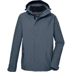 Killtec Outdoorjacke »KOS 87 MN JCKT_XENIOS«, Wasser- und winddicht, atmungsaktiv, abnehmbare Kapuze, nachhaltig Killtec royalblau 4XL