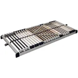 6-Zonen-Lattenrahmen MAXXIMUS NV - silber-anthrazit - 120x200 cm Lattenrost