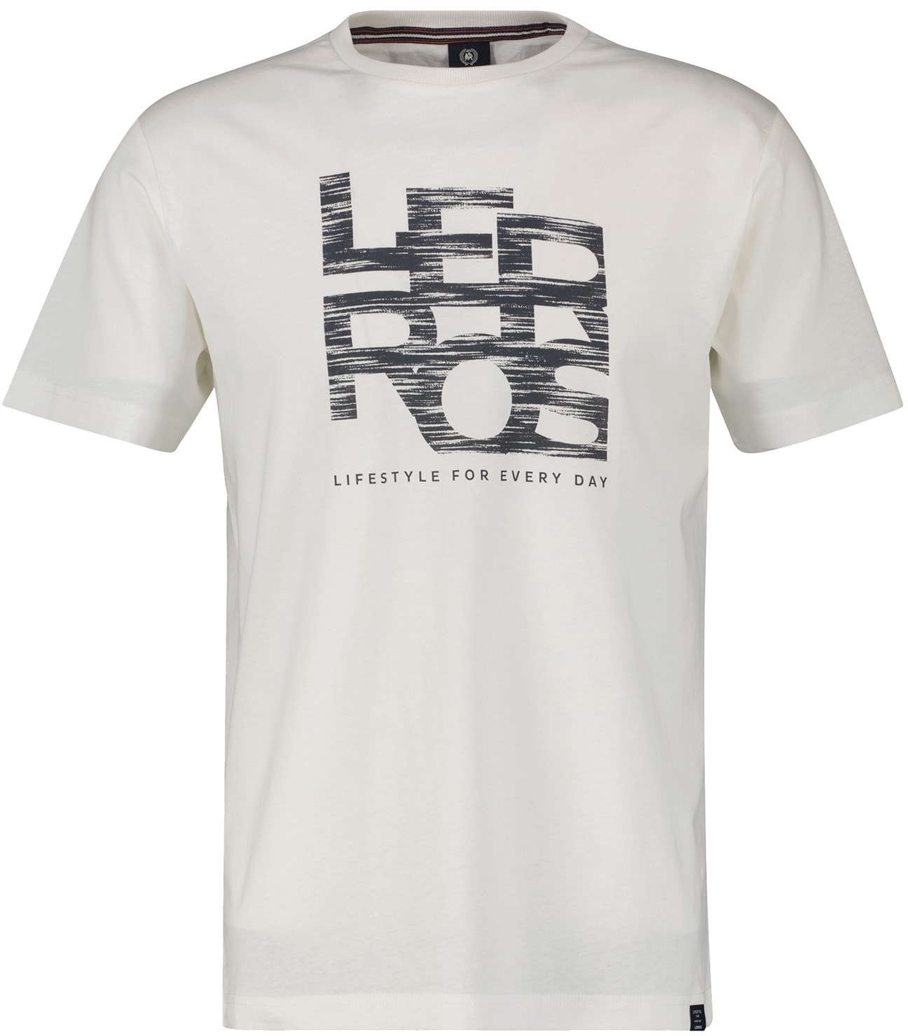 LERROS T-Shirt »LERROS T-Shirt LERROS« Lerros BROKEN WHITE 4XL