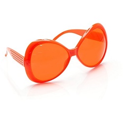 Brille "XXL-Hippie", orange