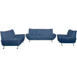 Home Affaire 3-2-1 Garnitur blau