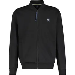 Sweatjacke » Sweatjacke mit Collegekragen«, Gr. M, BLACK, , 35644620-M
