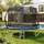 Tectake Trampolin Jumpy 305 cm Schwarz