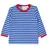Toby Tiger Langarmshirt mit Streifen in blau | Gr.: 86