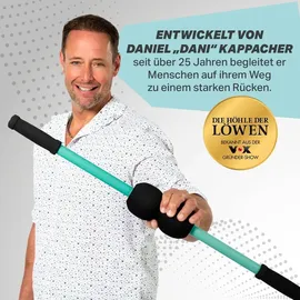 backdani Rückentrainer Türkis/Schwarz