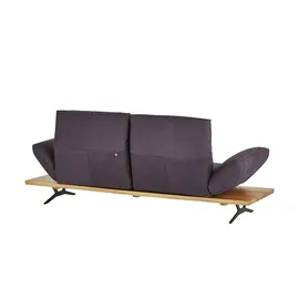 KOINOR Ledersofa Marilyn ¦ lila/violett ¦ Maße (cm): B: 232 H: 96 T: 90.0