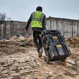 DeWalt ToughSystem 2.0 DS450 Werkzeugbox 60 l schwarz