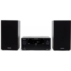 Aiwa MSBTU-500 Stereoanlage Bluetooth, AUX, CD, USB, UKW, 50W Schwarz (Bluetooth), Stereoanlage, Schwarz