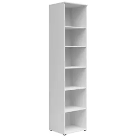 Bücherregal 45 x 40 x 195 cm Weiß