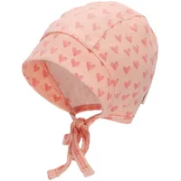 Sterntaler Häubchen Herzen rosa, 41 cm