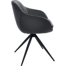 K+W Komfort & Wohnen ZOOM Leder Schwarz