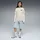 Puma T-Shirt "MID 90s Relaxed Graphic T-Shirt Mädchen", Kinder, Gr. 128, beige (alpine snow weiß), Obermaterial: 100% Baumwolle. Rippe: 20% Polyester, 80% Baumwolle, relaxed fit, Rundhals, Shirts T-Shirt