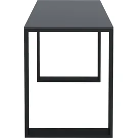 AKKE Esszimmertisch 70 x 75 x 50 cm Grau/Schwarz
