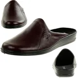 Rohde Lekeberg Herren Pantoffeln Hausschuhe Schuhe 1558 weinrot, Schuhgröße:46 EU - Rot - 46