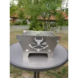 BBQ Grill mobil Alu Edelstahl camping outdoor