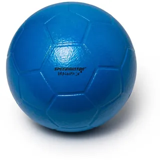Speedminton Fußball, 21cm Schaumstoffball, Neon blau