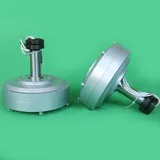 Kernloser Permanentmagnet-Generator, Kernloser Vertikaler Windgenerator, 400W 12V 24V 48V, Maglev Coreless 850 U/min, Hochleistungs-Permanentmagnet-Generator für DIY-Windkraftanlagen (48, Volt)