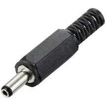 TRU Components Schwachstromverbinder Stecker, gerade 3.5mm 1.35mm