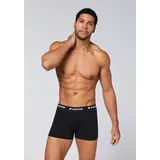 lotto Boxershorts schwarz M 3er Pack