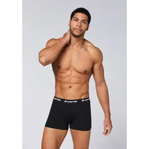 lotto Boxershorts schwarz M 3er Pack