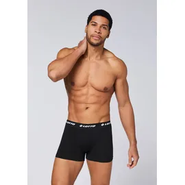 lotto Boxershorts schwarz M 3er Pack