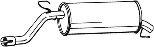 BOSAL Endschalldämpfer 185685 für Vaughall