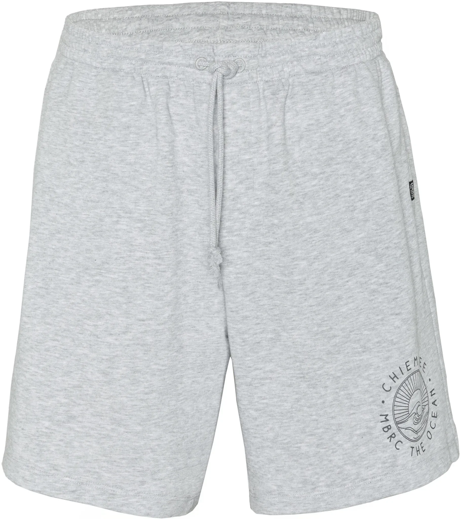 Shorts CHIEMSEE, Herren, Gr. XL (56/58), Normalgrößen, grau (high, rise), 75% Baumwolle, 22% Polyester, 3% Viskose, Hosen Shorts