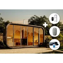 FinnTherm ScandiCube Space inkl. 9 kW Ofen + int. Steuerung