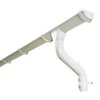 SKANHOLZ Regenrinnen-Set 919 cm Weiß