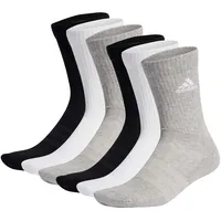 Adidas Socken, 6er Pack-Cushioned Crew, M