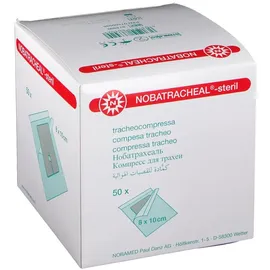 NOBAMED Trachealkompresse 8 x 10 cm 50 St.