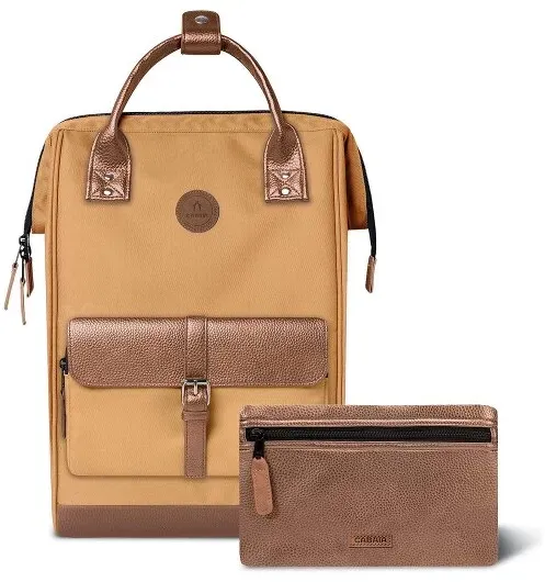 Cabaia Adventurer All Over Large Daypack 48 cm Laptopfach  braun