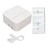 Spacnana Tragbarer Drucker, Mini-Bluetooth-Thermodrucker mit 5 Rollen Papier, Zum Drucken von Memos, Fotos, Studiennotizen, Einkaufslisten