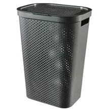 Curver Wäschekorb Infinity 59L Dunkelgrau Korb
