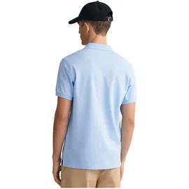 GANT Slim Shield Pique Polo blau 3XL