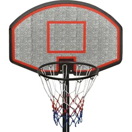 vidaXL Basketballständer Schwarz 282-352 cm Polyethylen