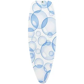 Brabantia - All-in-one-PerfectFlow-Bügelbettbezug - Für Bügelbrett D - Innovative dreilagige Material - Verbesserten Dampfzufluss - Absorbiert Kondenswasser - Für Dampf gemacht - Bubbles - 135 x 45 cm