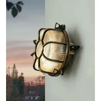 Licht-Erlebnisse Wandleuchte Außen Antik IP64 Terrasse Garten Ø22 cm