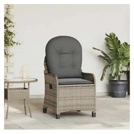 vidaXL Gartenstuhl 56 x 66 x 95 cm grau 1 St.
