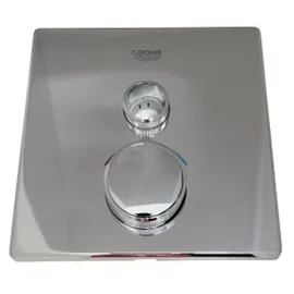 Grohe SmartControl Unterputzmischer mit 1 Absperrventil, eckige Rosette, Verbraucher, chrom,