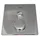 Grohe SmartControl Unterputzmischer mit 1 Absperrventil, eckige Rosette, Verbraucher, chrom,
