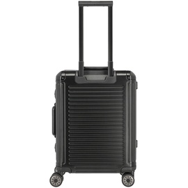 Travelite Next 4W Trolley With Front Bag S Black