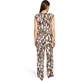 Cartoon Overall mit Muster braun, 40