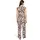 Cartoon Overall mit Muster braun, 40
