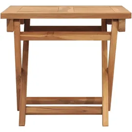 vidaXL Sonnenliege Set 2-tlg. natur