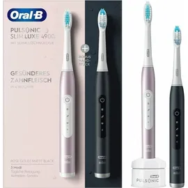 Oral-B Pulsonic Slim Luxe 4900 rosegold + 2. Handstück schwarz